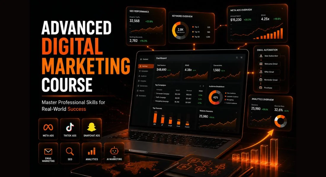 Advanced Digital Marketing Course: Skills, Modules & Career Guide in 2026