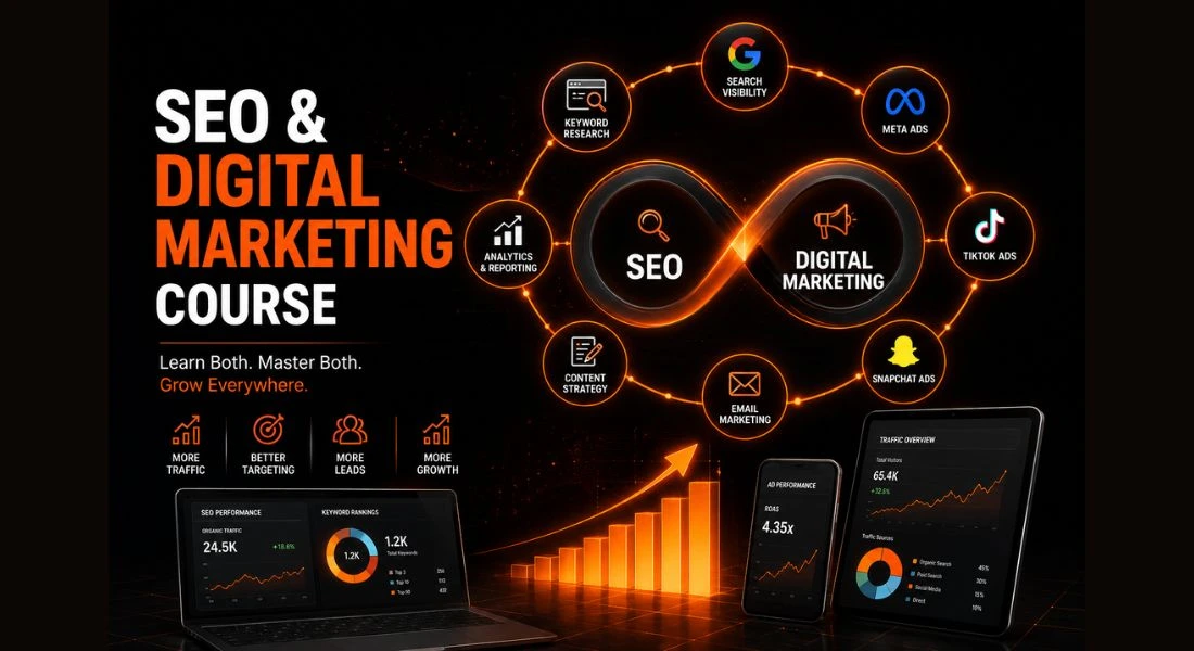 SEO and Digital Marketing Course: Why Learning Both Together Matters?